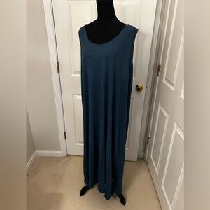 💕 Old Navy Size 3X Blue Maxi Dress *NWT*